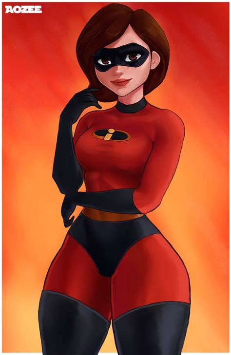 elastigirl nude|Elastigirl the Incredibles Animation: Parody Porn